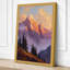 Mountains at Sunrise Landscape - Wrapped Canvas-498772570-498772572