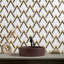 VZAG By Vanessa Deleon 13.20" x 16.92" Marble Mosaic Tile-381345950