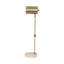 Lampe de table 20 po Zonda Travertine, or, H 20 po - 7 po x 6 po x 20 po