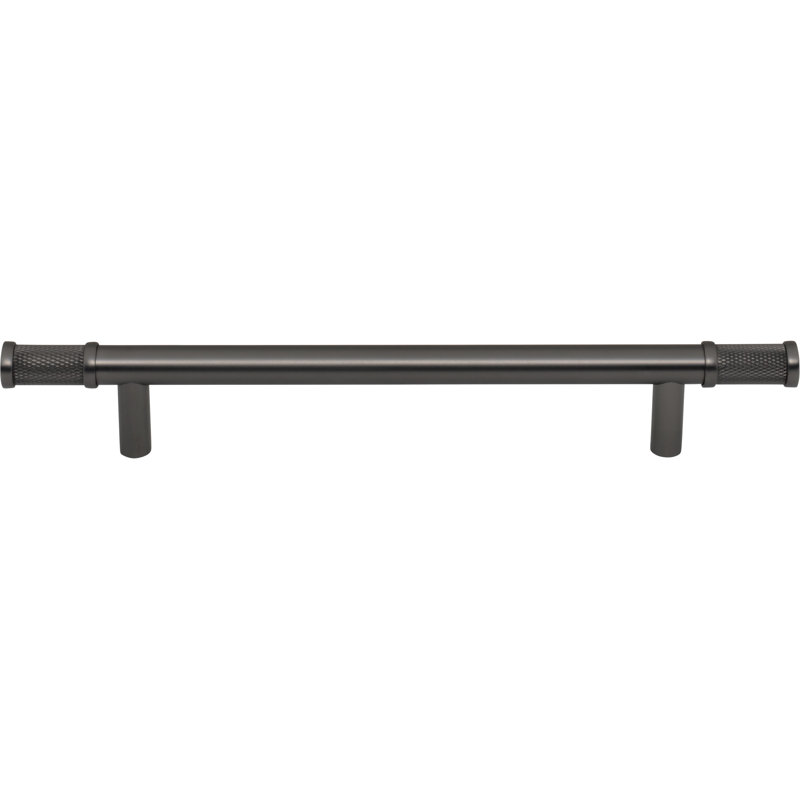 Burnham Bar Pull, Ash Gray, 6 5/16" Center To Center