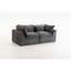 Canapé modulaire en velours côtelé 74,8 pouces Cloud Comfort