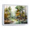" Alcohol Ink Forest Landscape "