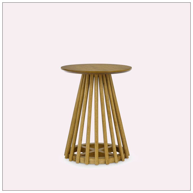 Saihan End Table, Yellow