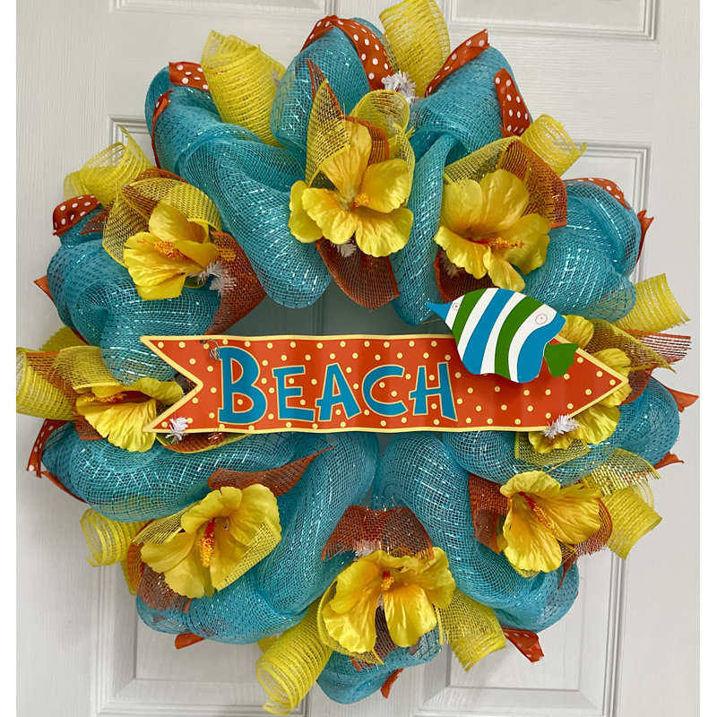 Handcrafted Faux 24'' Wreath