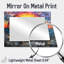 Coastal Rainbow Over The Rocky Shoreline - Décoration murale miroir de paysages - imprimé sur métal-2121022933