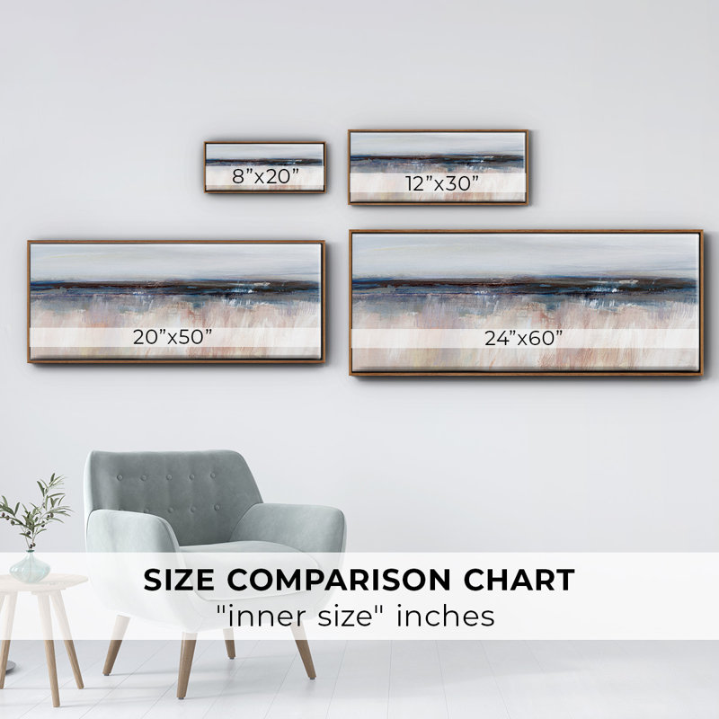 Tide at Dawn- Framed Canvas