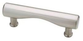 3" Modern Cylander Pull Satin Nickel