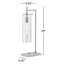 Lampe de bureau en métal Gilbert