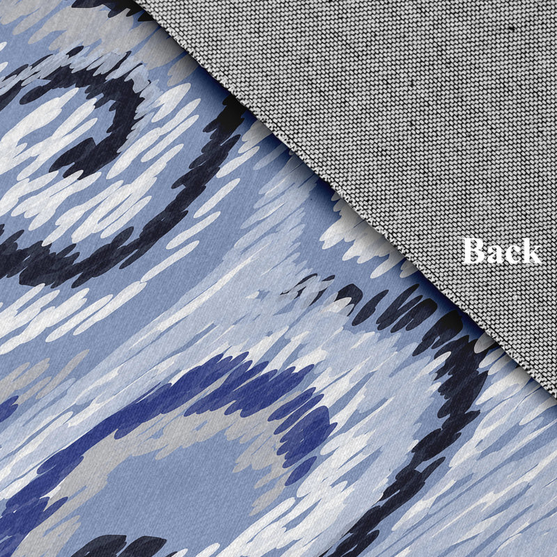 Caddigan Chenille Ikat Indoor Rug, Rectangle 3' x 5'