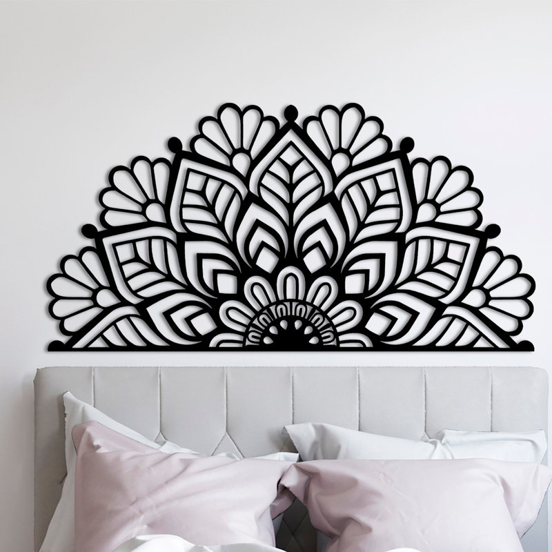 Hanah Home Wall Décor, Black, 117cm H x 59cm W x 0.15cm D