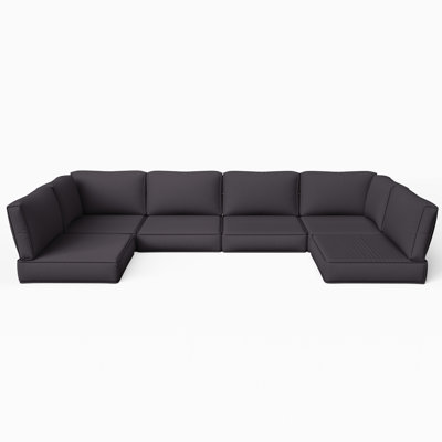 Wynee Outdoor Cushions Set 5" Outdoor Furniture Replacement Cushions Patio Furniture Cushions And Sectional Cushions