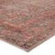Machine Washable Zolotas Oriental Rust/Brown/Gray Area Rug