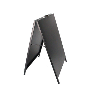 Inbox Zero® 21 X 34 A-Frame Chalkboard, Black Dry Erase For Traditional Chalks & Wet Erase For Liquid Chalks, Removable Boards, 2 Sided, Pine 192