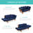 Bettysue 28.5'' Upholstered Futon And Mattress
