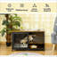 Table de bout pour animal de compagnie, chat en bois