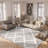 Almaden Shag 800 Performance Geometric Rug-700636375