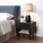 Duane Mid-Century Modern Living Room Set with TV Stand for TVs up to 55", Sideboard, Coffee Table and End Table in Black-91028879