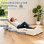 Compressed Sofa Bed - Fold-out Curved Bed Chair One Seater-275639960