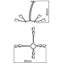 Cottone 8 - Light Geometric Chandelier-32468435