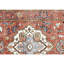 Hand Knotted Wool Area Rug in Red-275504958