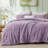 Bedsure King Size Comforter Sets - 3-Piece Double-Sided Fleece Fluffy Light Grey Bedding, Cozy Striped Aesthetic for Modern & Guest Bedrooms, All-Season Luxury Home Decor-110437409-105492176