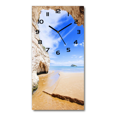 Jamelle Glass Wall Clock