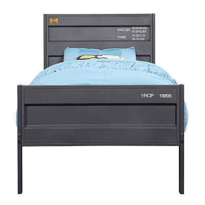 Lit plateforme Gunmetal