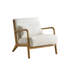 Fauteuil d'appoint de style moderne Mid-Century avec coussin lombaire amovible Eterna-534394070