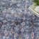 Machine Washable Persian Blue Brick Area Rug