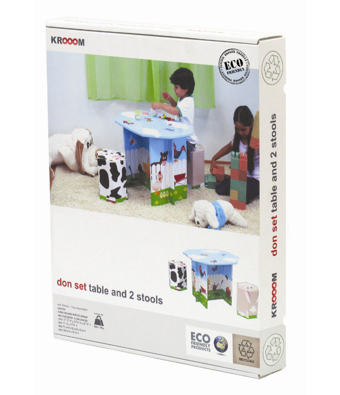 Kids Play Or Activity Table and Chair Set
