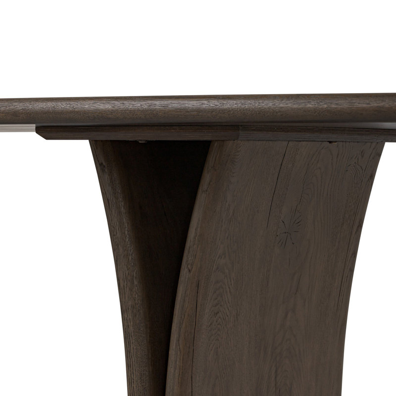 Marcon Dining Table-Grey Reclaimed French Oak, Gray Reclaimed French Oak