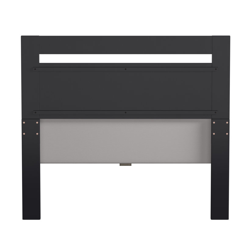 Ayaan Platform Bed, Twin, Vulcan Black