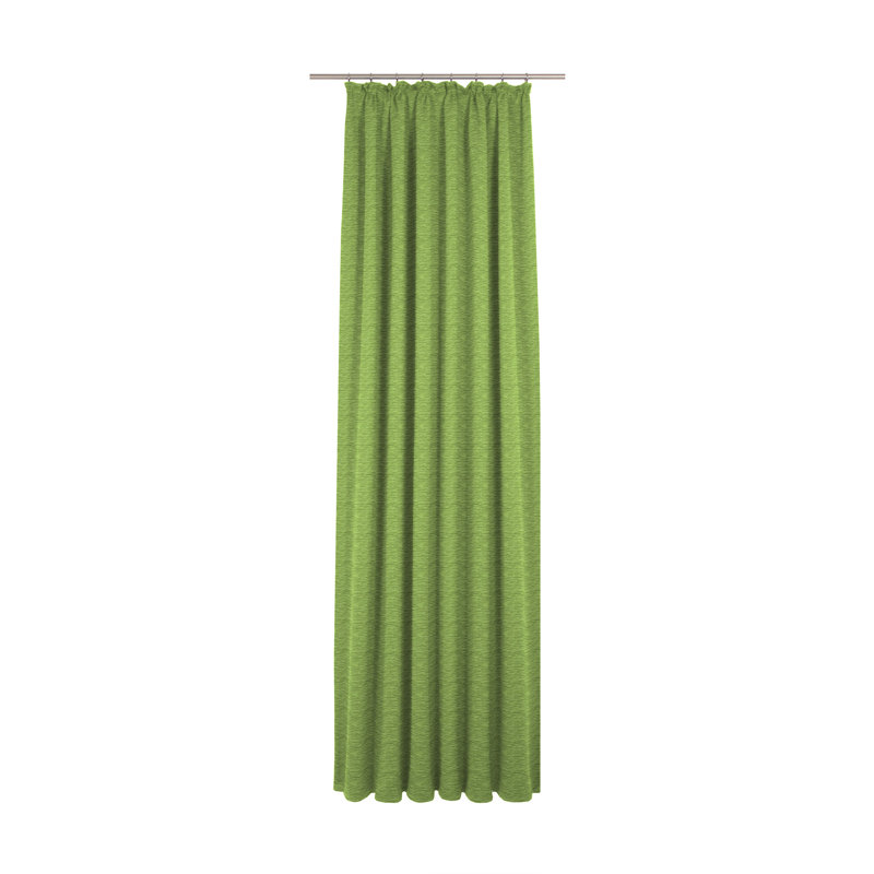 Beloit Pinch Pleat Room Darkening Curtain, Apple, 270cm Width x 245cm Drop