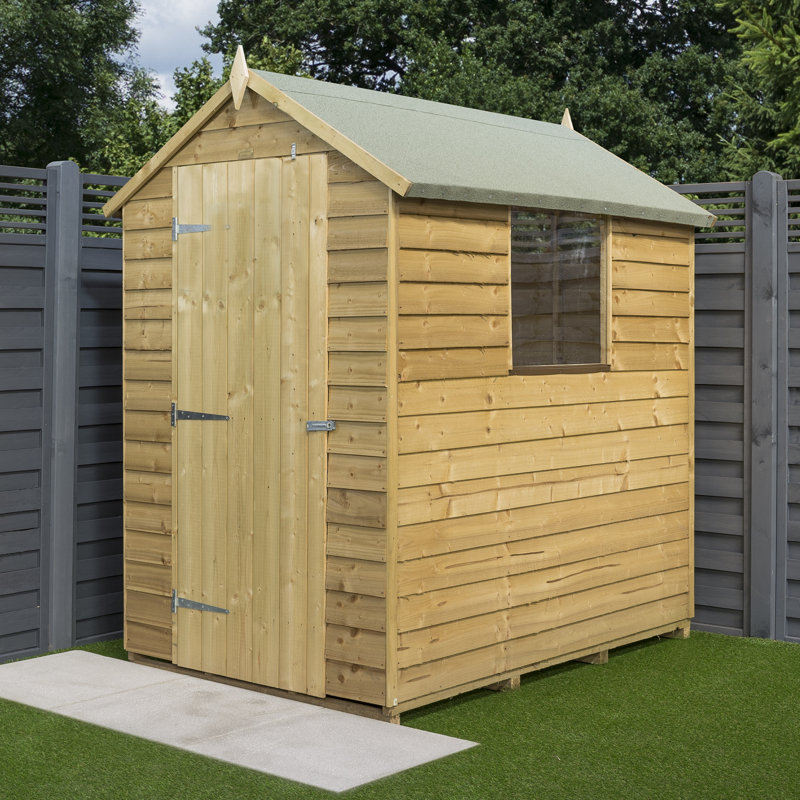 Rowlinson Overlap Shed 6x4