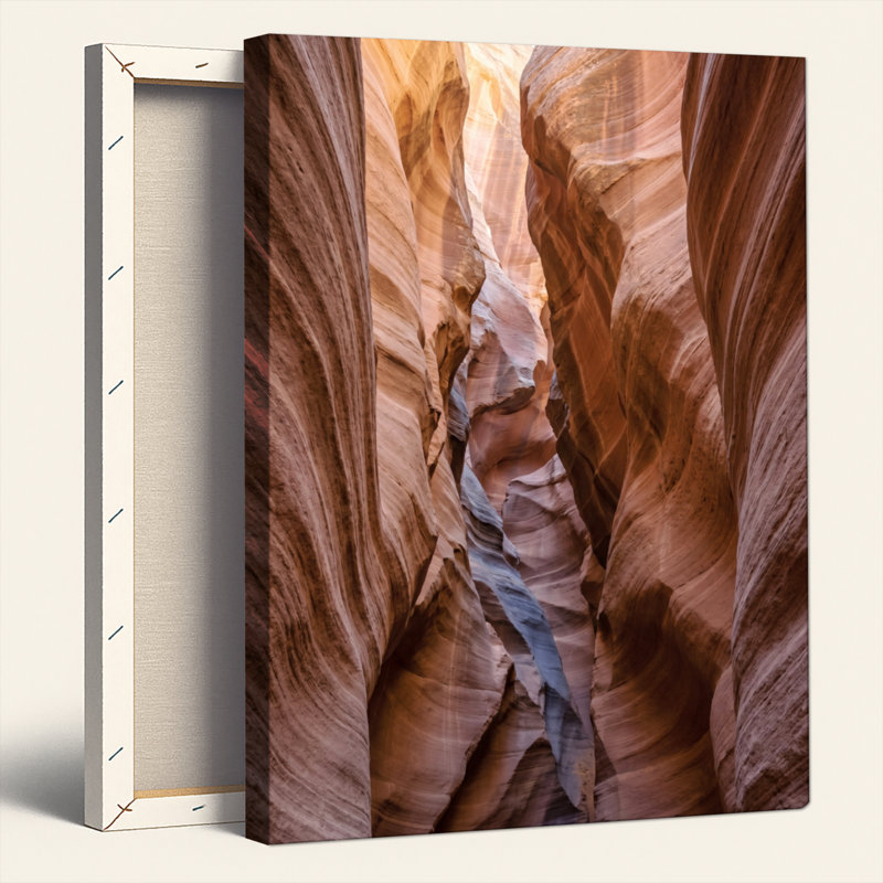 Canyon Walls, reproduction d'art sur toile, ensemble de 1, Wrapped Canvas, 24"H x 18"W