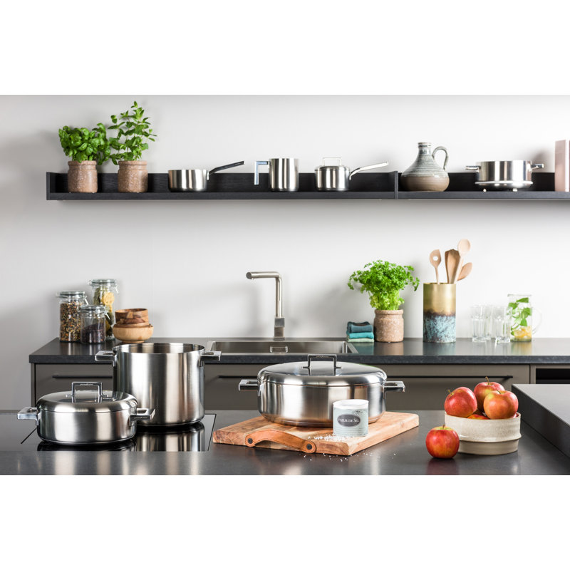 Mepra Stile Stainless Steel, 6.9 qt.