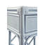 Two Drawer Console with Decorative Back Rattan-2031909720