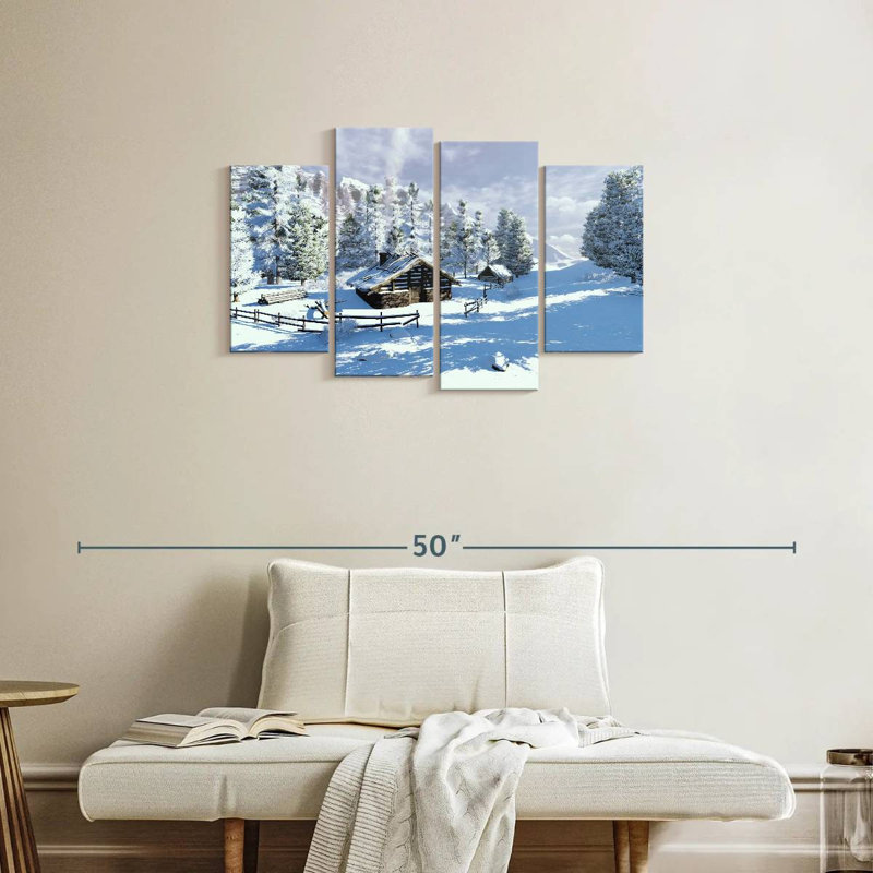 Chalet d'hiver confortable Alvord, H 22 po x l 36 po