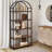 Set of 2 2-Piece Steel Etagere Bookcase Set-88584623