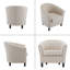 Fauteuil demi-tonneau Barrel