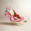 Parisian Sleigh Tabletop, Red, Resin, 24”