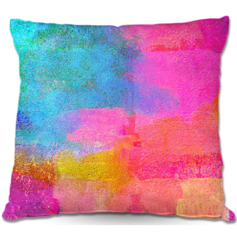 Coussin à fermeture éclair, H 16 po x l 16 po x P 4 po