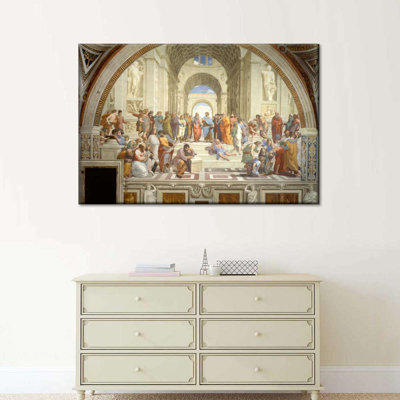 " The School Of Athens Canvas Print "