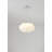 Eclectic 1 Light LED White Acrylic Cloud Chandelier