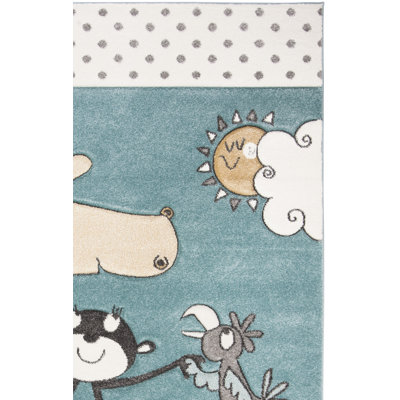 Tapis bleu Burgan