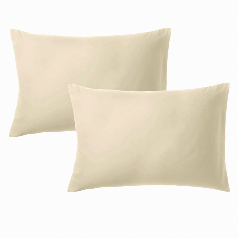 Pillowcase Set - Hair-Friendly Pillow Covers 2 Pack - Zippered Silky Pillow Covers - Upgrade to Silk Pillowcases, Pink