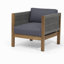 CHAISE CLUB EXTÉRIEURE LAUREL (ensemble de 2)