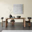 Ensemble de table à manger et de chaises de style rétro français