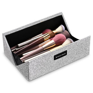 1pc Clear Makeup Brush Holders, Creative Makeup Organizer, Jewelry And Hair  Accessories, Eyebrow Pencil Makeup Brush Lip Gloss Finishing Box, Dressing