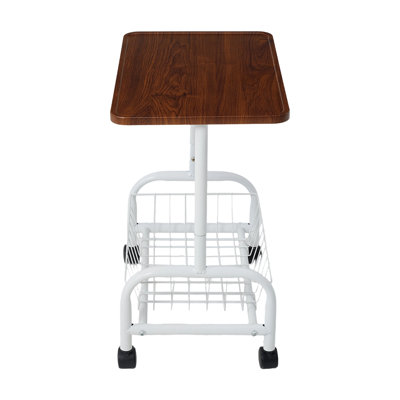 Tray Top Wheel End Table